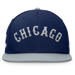 Chicago White Sox Fanatics Yard Fitted Hat - Navy/Gray - Fanatics Discount