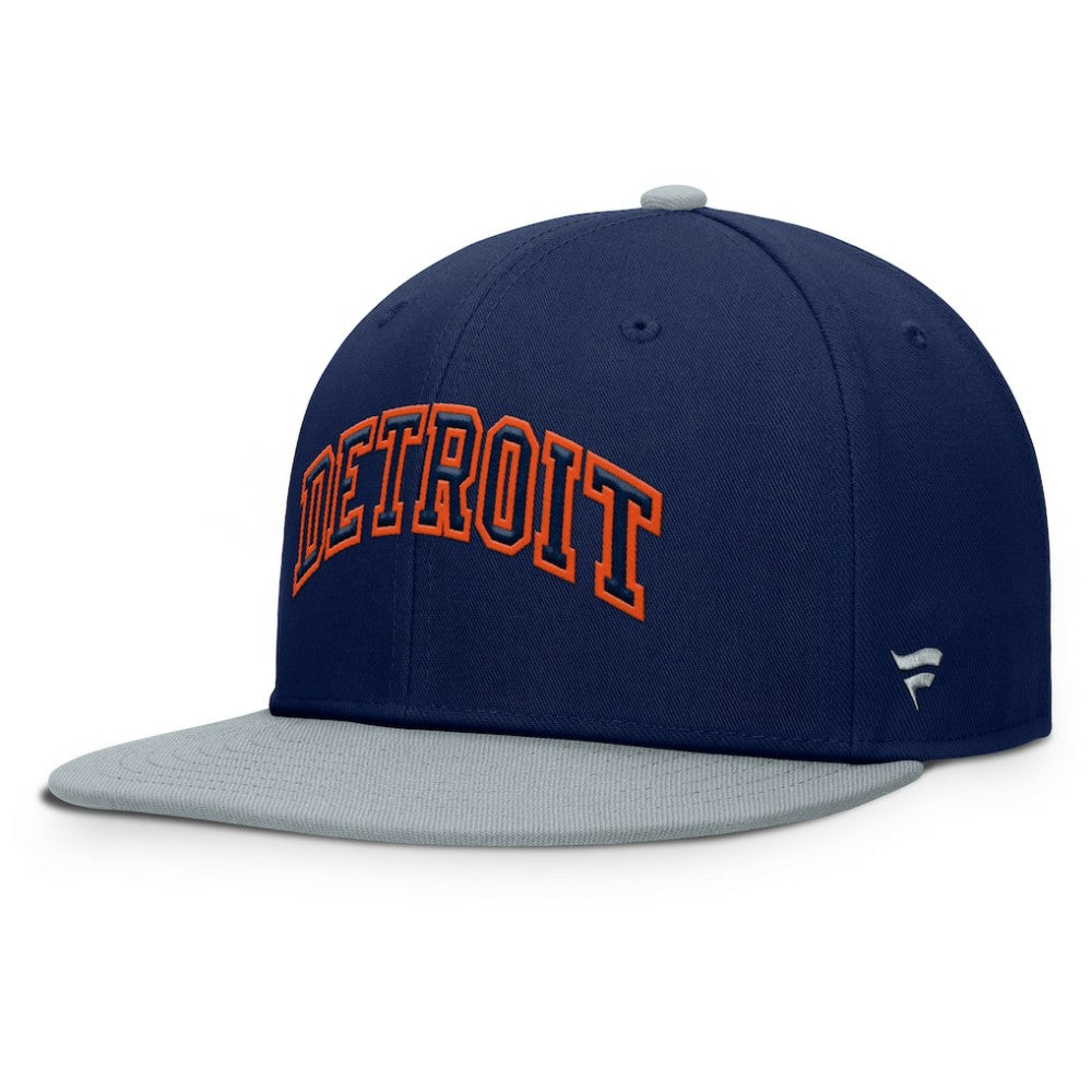 Detroit Tigers Fanatics Yard Fitted Hat - Navy/Gray - Fanatics Online