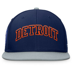 Detroit Tigers Fanatics Yard Fitted Hat - Navy/Gray - Fanatics Online