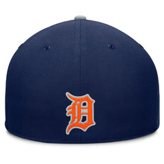 Detroit Tigers Fanatics Yard Fitted Hat - Navy/Gray - Fanatics Online