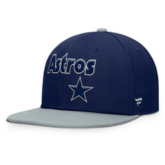 Houston Astros Fanatics Yard Fitted Hat - Navy/Gray - Fanatics on Sale
