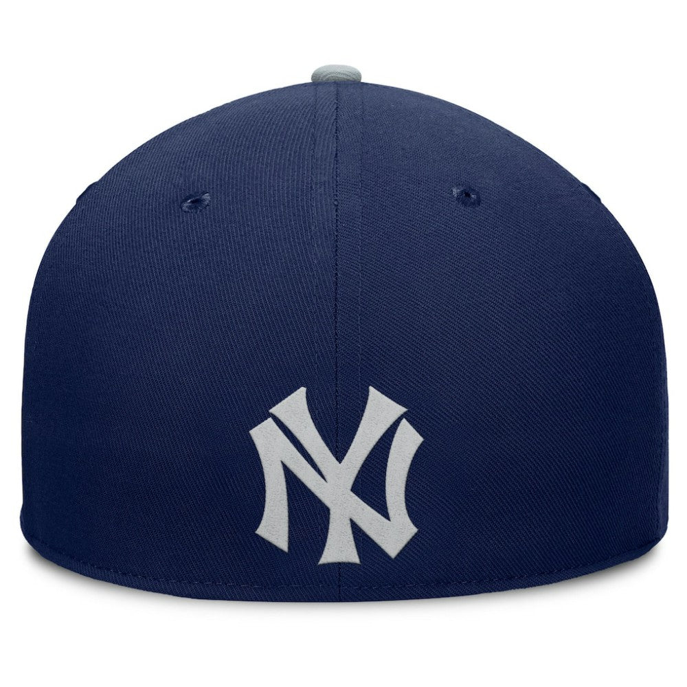 New York Yankees Fanatics Yard Fitted Hat - Navy/Gray - Fanatics on Sale