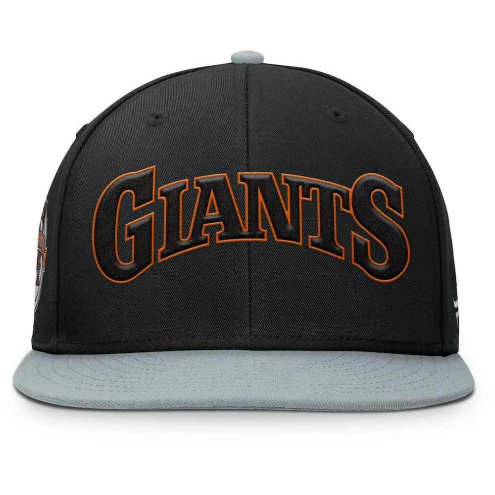 San Francisco Giants Fanatics Yard Fitted Hat - Black/Gray - Fanatics Lifestyle