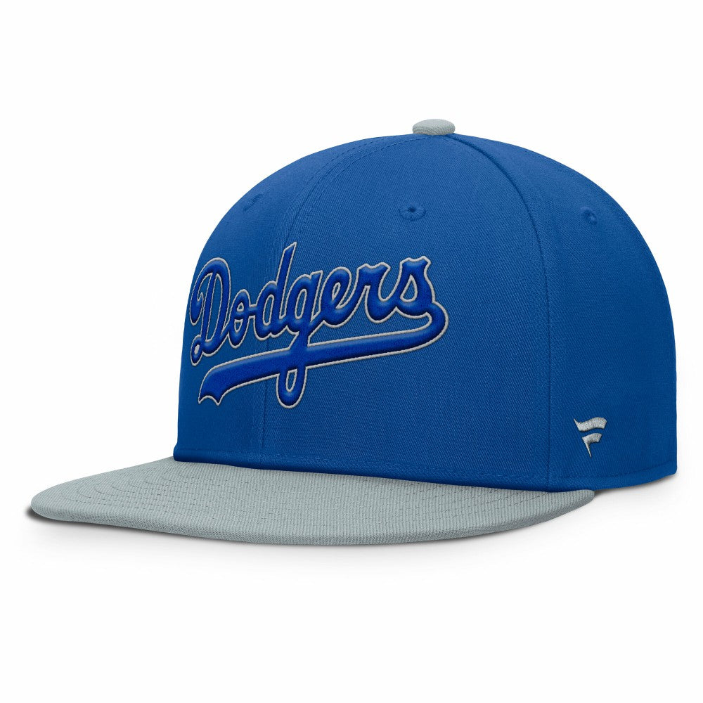 Los Angeles Dodgers Fanatics Yard Fitted Hat - Royal/Gray - Fanatics Sale