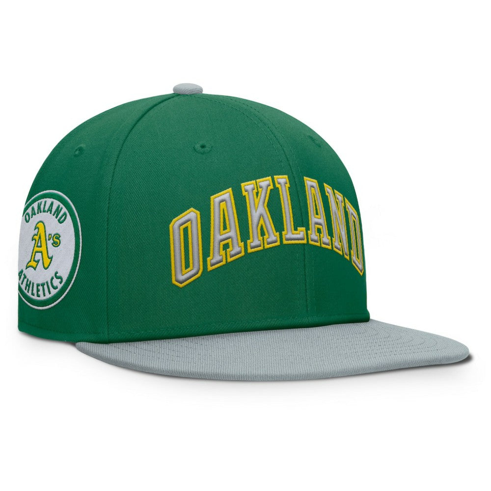 Athletics Fanatics Yard Fitted Hat - Green/Gray - Fanatics on Sale