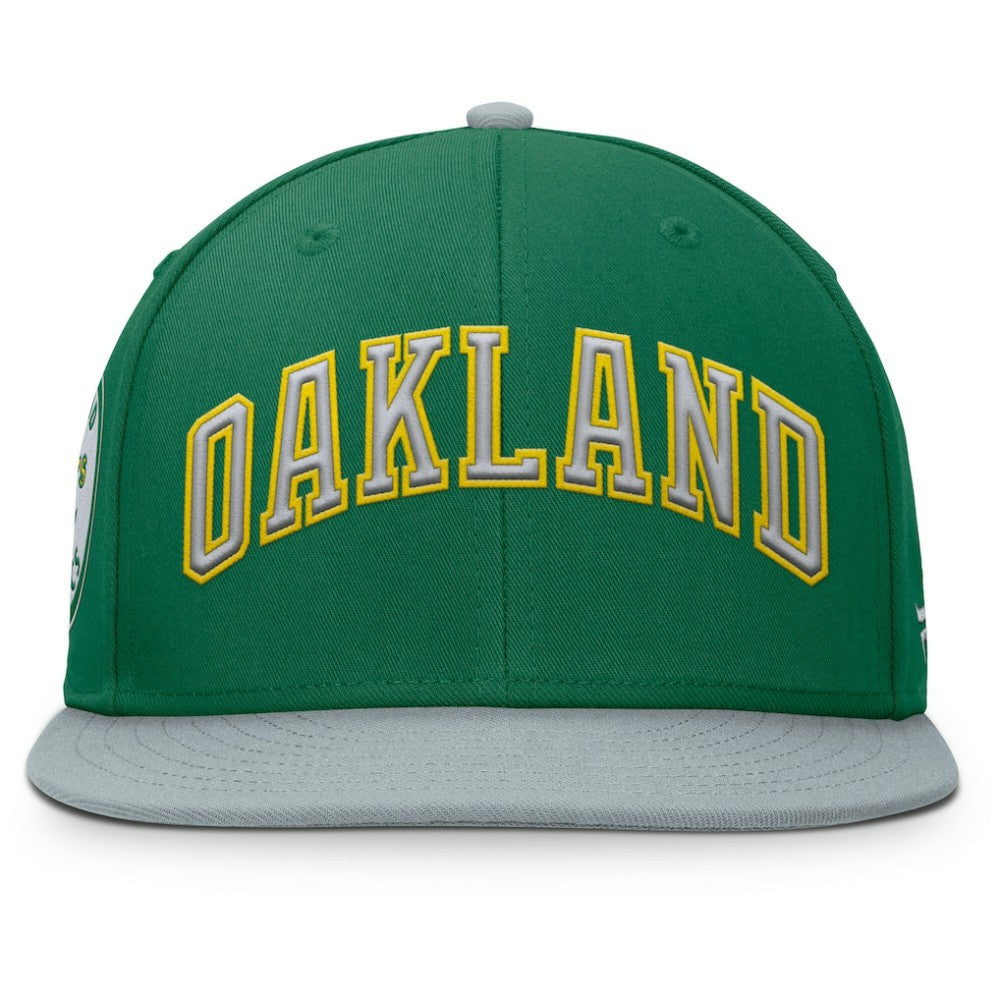 Athletics Fanatics Yard Fitted Hat - Green/Gray - Fanatics on Sale