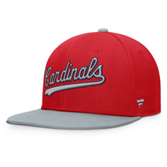 St. Louis Cardinals Fanatics Yard Fitted Hat - Red/Gray - Fanatics Lifestyle