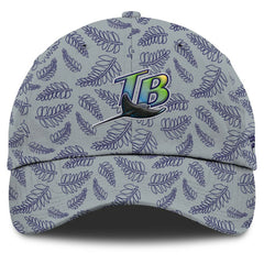 Tampa Bay Rays Fanatics Women's Cooperstown Collection Shift Adjustable Hat - Gray - Fanatics Lifestyle