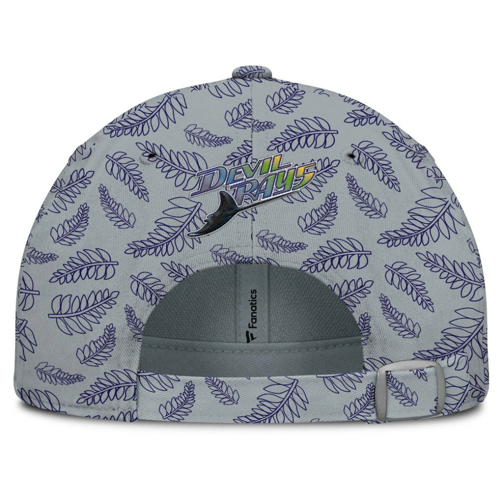 Tampa Bay Rays Fanatics Women's Cooperstown Collection Shift Adjustable Hat - Gray - Fanatics Lifestyle