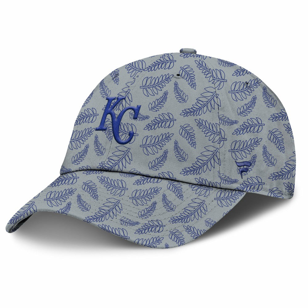 Kansas City Royals Fanatics Women's Cooperstown Collection Shift Adjustable Hat - Gray - Fanatics Online
