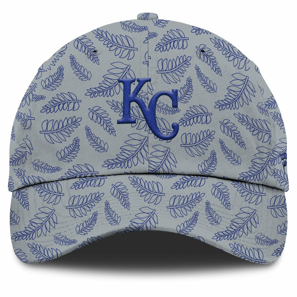 Kansas City Royals Fanatics Women's Cooperstown Collection Shift Adjustable Hat - Gray - Fanatics Online