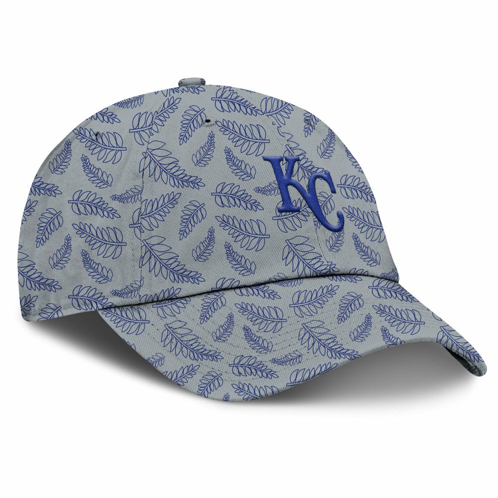 Kansas City Royals Fanatics Women's Cooperstown Collection Shift Adjustable Hat - Gray - Fanatics Online