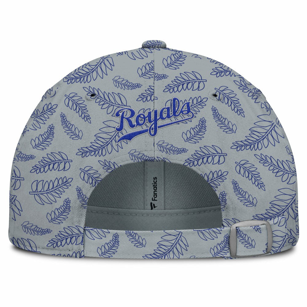 Kansas City Royals Fanatics Women's Cooperstown Collection Shift Adjustable Hat - Gray - Fanatics Online