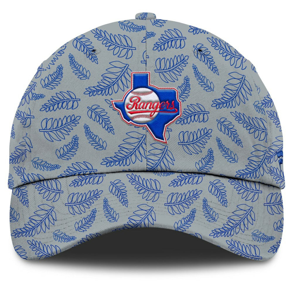 Texas Rangers Fanatics Women's Cooperstown Collection Shift Adjustable Hat - Gray - Fanatics on Sale