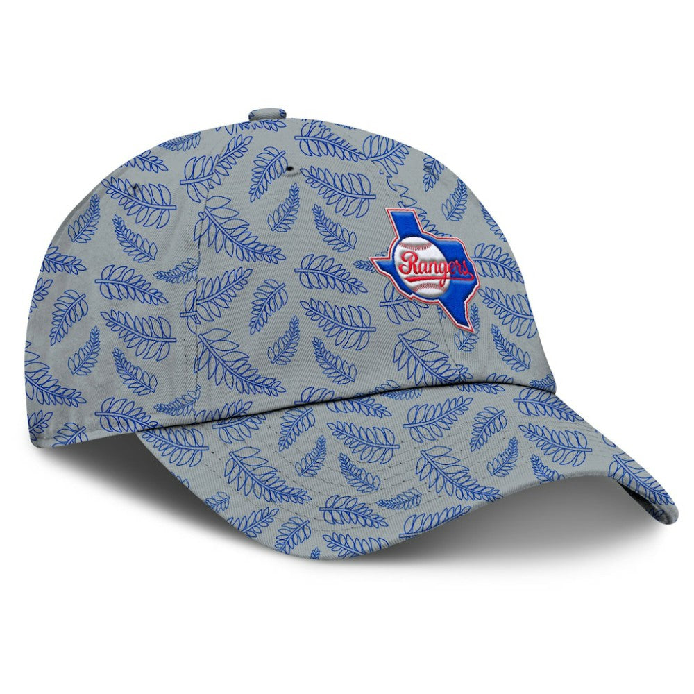 Texas Rangers Fanatics Women's Cooperstown Collection Shift Adjustable Hat - Gray - Fanatics on Sale