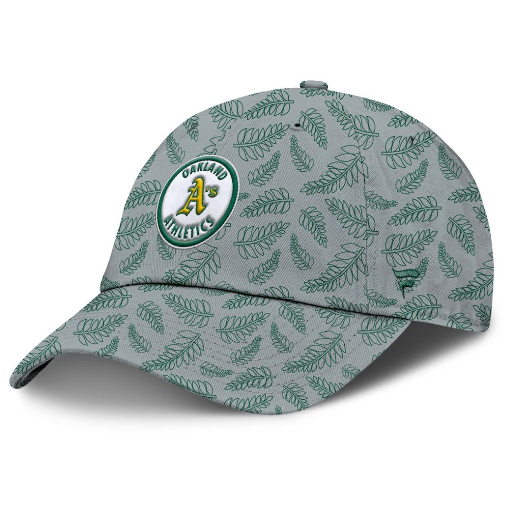 Athletics Fanatics Women's Cooperstown Collection Shift Adjustable Hat - Gray - Fanatics Discount