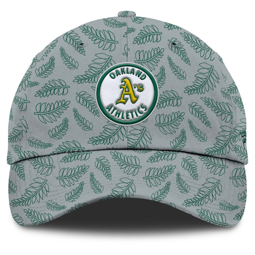 Athletics Fanatics Women's Cooperstown Collection Shift Adjustable Hat - Gray - Fanatics Discount