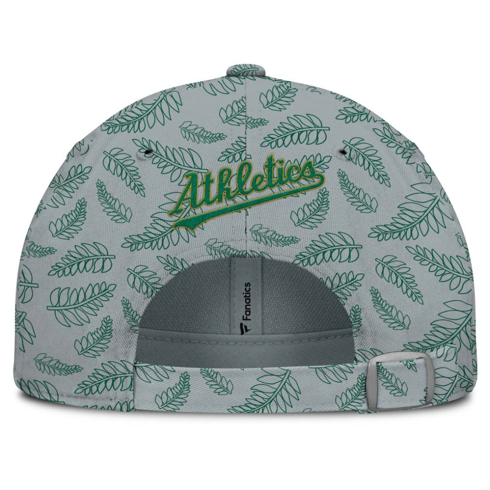 Athletics Fanatics Women's Cooperstown Collection Shift Adjustable Hat - Gray - Fanatics Discount