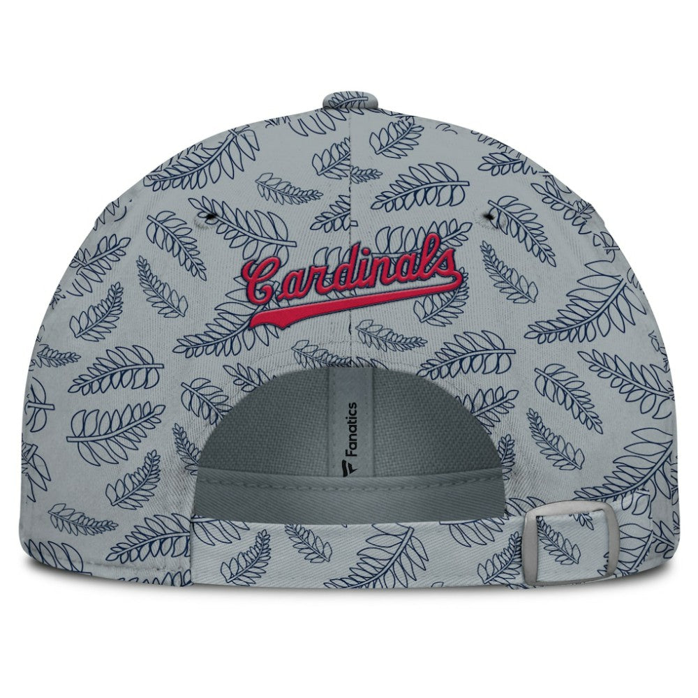 St. Louis Cardinals Fanatics Women's Cooperstown Collection Shift Adjustable Hat - Gray - Fanatics Lifestyle