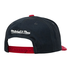 New Jersey Devils Mitchell & Ness May Flowers Pro Crown Adjustable Hat - Black/Red - NHL 202492212
