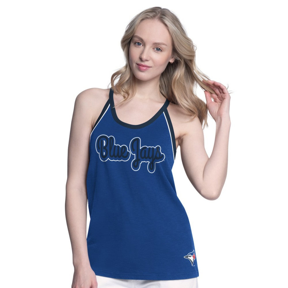 Toronto Blue Jays G-III 4Her by Carl Banks Women's Curveball Racerback Tank Top - Royal - MLB Online