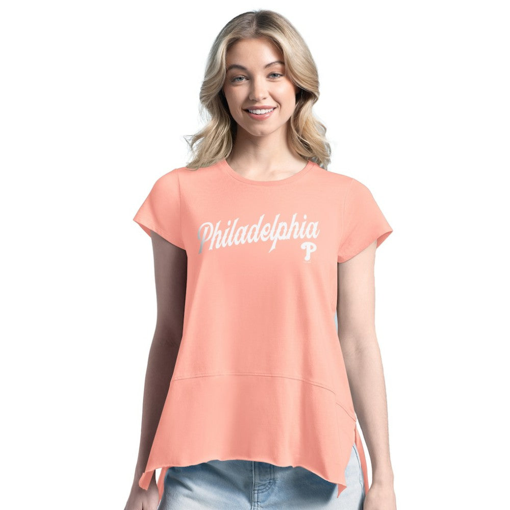 Philadelphia Phillies Margaritaville Women's Gametime is Paradise T-Shirt - Orange - MLB Online