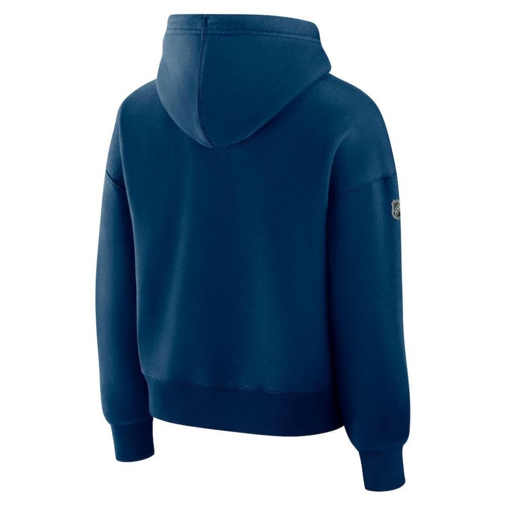 Seattle Kraken Fanatics Women's Authentic Pro Primary Pullover Hoodie - Deep Sea Blue - NHL 202492990