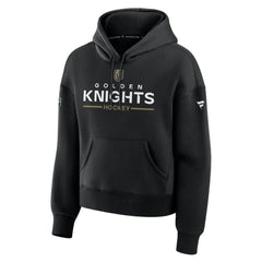 Vegas Golden Knights Fanatics Women's Authentic Pro Primary Pullover Hoodie - Black - NHL 202493005