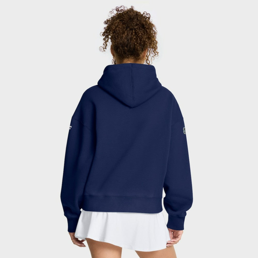 Washington Capitals Fanatics Women's Authentic Pro Primary Pullover Hoodie - Navy - NHL 202493009