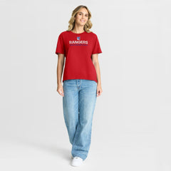 New York Rangers Fanatics Women's Authentic Pro Primary T-Shirt - Red - NHL 202493024