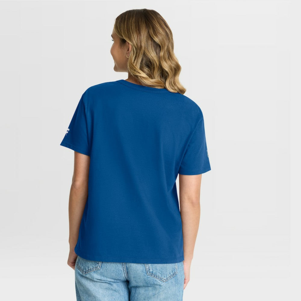 Colorado Avalanche Fanatics Women's Authentic Pro Primary T-Shirt - Blue - NHL 202493045