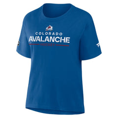 Colorado Avalanche Fanatics Women's Authentic Pro Primary T-Shirt - Blue - NHL 202493045