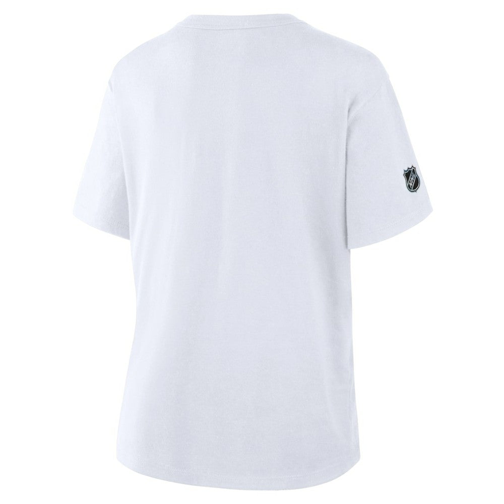 Toronto Maple Leafs Fanatics Women's Authentic Pro Primary T-Shirt - White - NHL 202493065