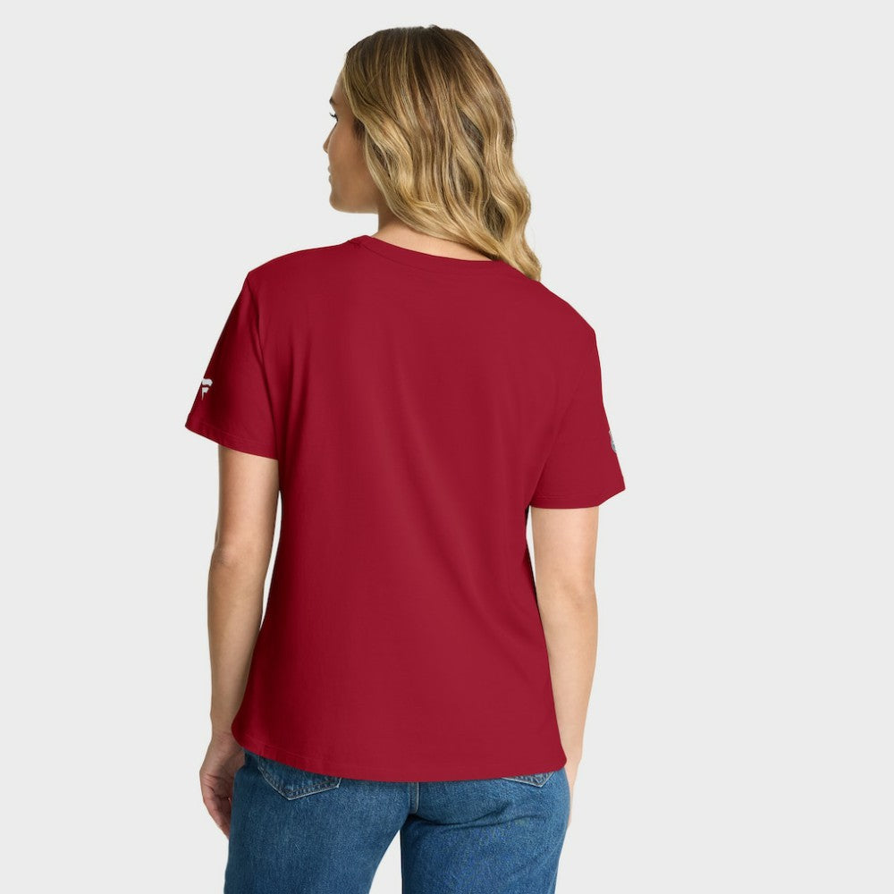 Montreal Canadiens Fanatics Women's Authentic Pro Primary T-Shirt - Red - NHL 202493073