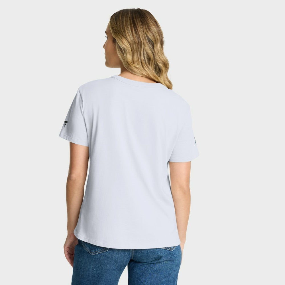 Tampa Bay Lightning Fanatics Women's Authentic Pro Primary T-Shirt - White - NHL 202493083