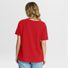 New Jersey Devils Fanatics Women's Authentic Pro Primary T-Shirt - Red - NHL 202493084