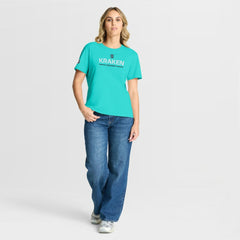 Seattle Kraken Fanatics Women's Authentic Pro Primary T-Shirt - Ice Blue - NHL 202493102