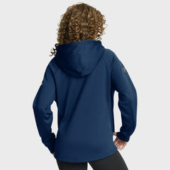 Seattle Kraken Fanatics Women's Authentic Pro Rink Raglan Full-Zip Hoodie - Deep Sea Blue - NHL 202493215