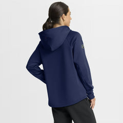 Washington Capitals Fanatics Women's Authentic Pro Rink Raglan Full-Zip Hoodie - Navy - NHL 202493226