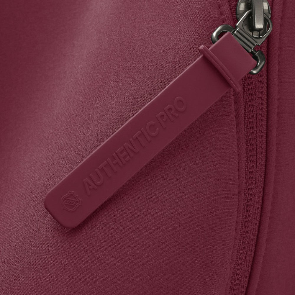 Colorado Avalanche Fanatics Women's Authentic Pro Rink Raglan Full-Zip Hoodie - Burgundy - NHL 202493231