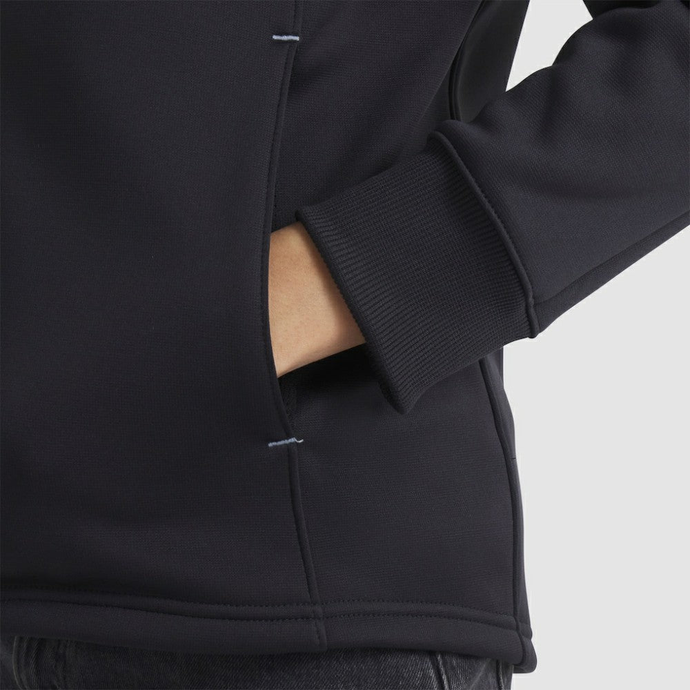 Los Angeles Kings Fanatics Women's Authentic Pro Rink Raglan Full-Zip Hoodie - Black - NHL 202493240