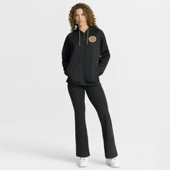 Boston Bruins Fanatics Women's Authentic Pro Rink Raglan Full-Zip Hoodie - Black - NHL 202493241