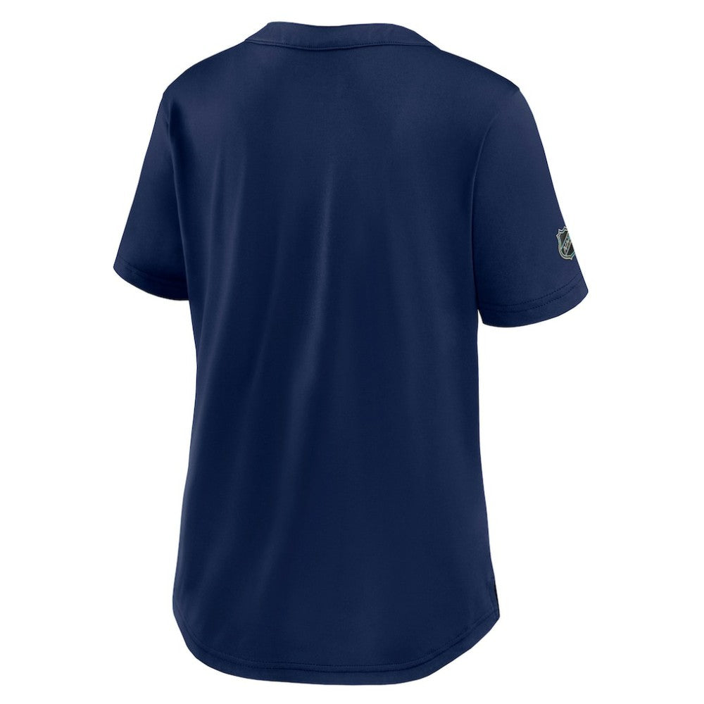 New York Rangers Fanatics Women's Authentic Pro Rink Tech T-Shirt - Navy - NHL 202493315