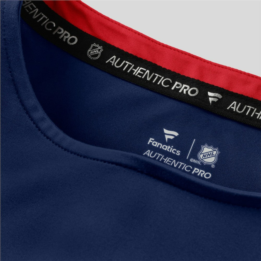 New York Rangers Fanatics Women's Authentic Pro Rink Tech T-Shirt - Navy - NHL 202493315