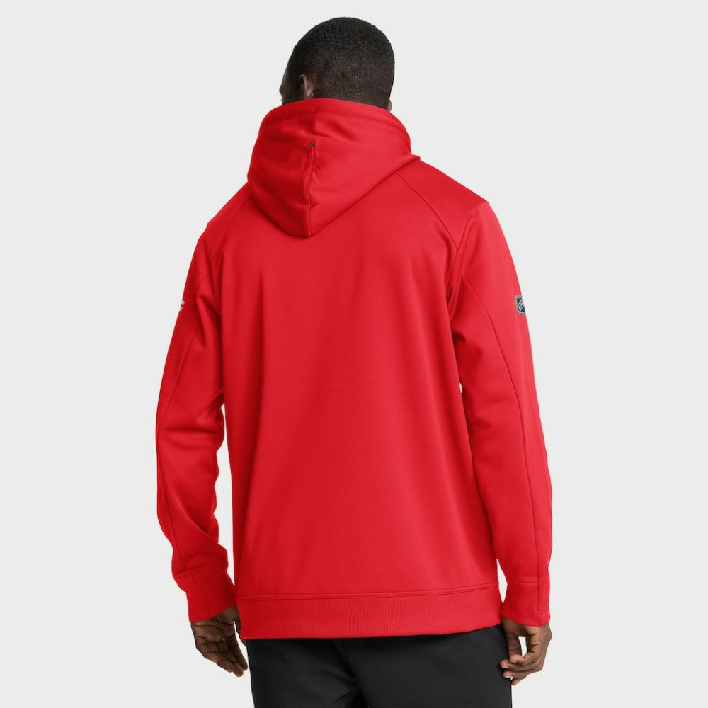 Carolina Hurricanes Fanatics Authentic Pro Rink Hoodie - Red - NHL 202493982