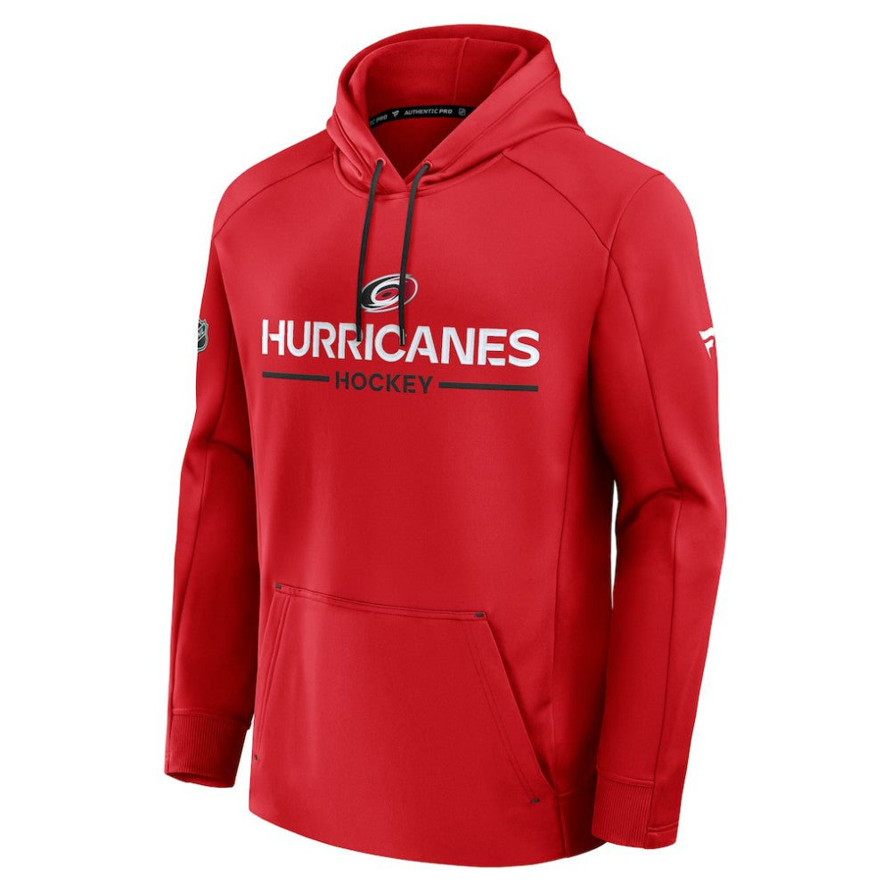 Carolina Hurricanes Fanatics Authentic Pro Rink Hoodie - Red - NHL 202493982