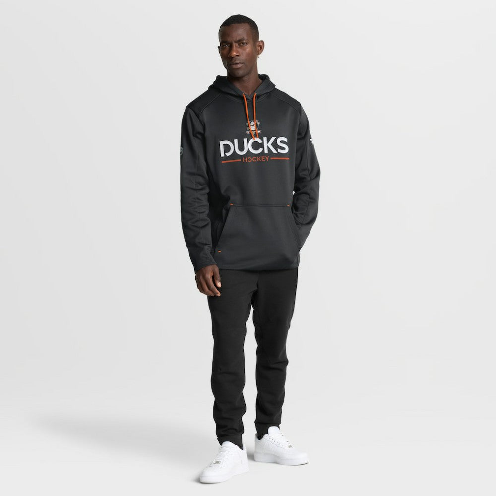 Anaheim Ducks Fanatics Authentic Pro Rink Hoodie - Black - NHL 202493983