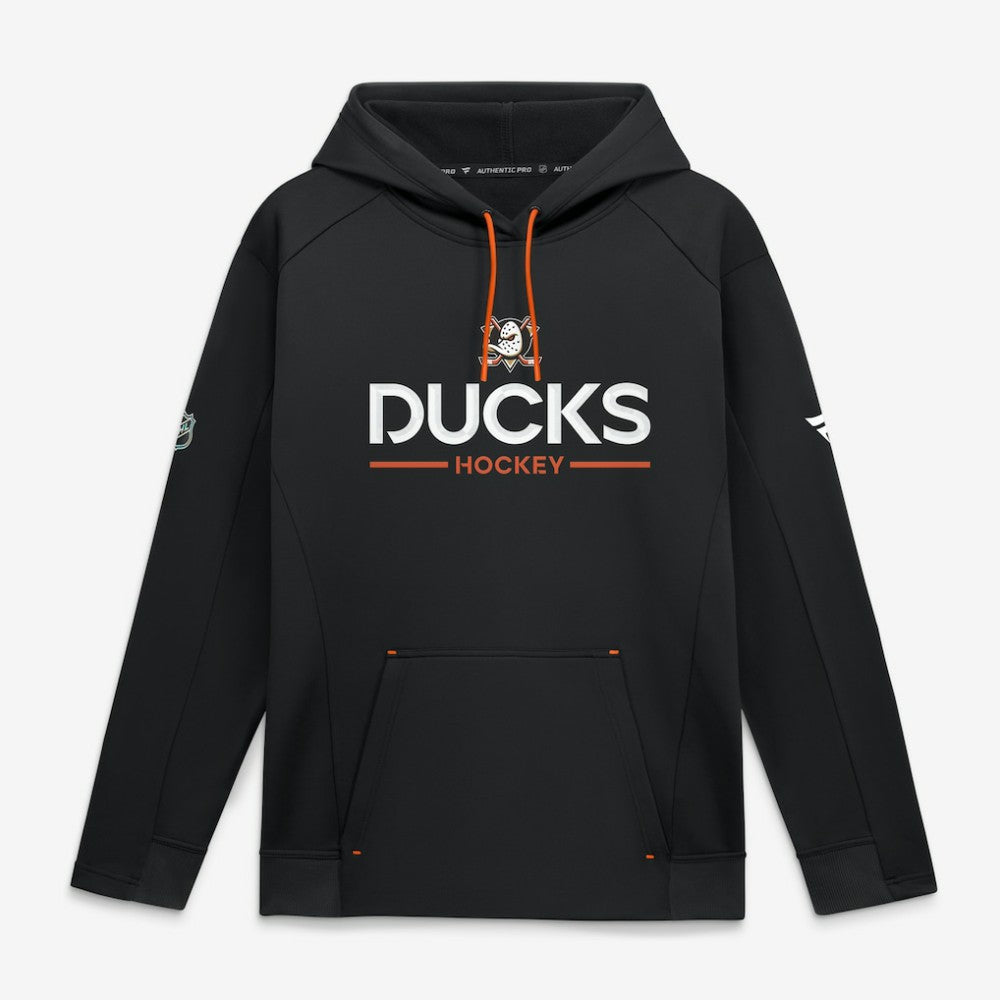 Anaheim Ducks Fanatics Authentic Pro Rink Hoodie - Black - NHL 202493983