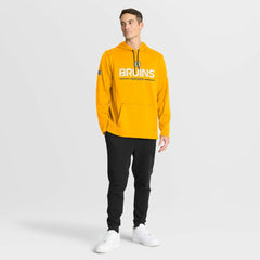 Boston Bruins Fanatics Authentic Pro Rink Hoodie - Gold - NHL 202493984