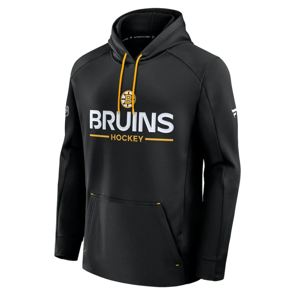 Boston Bruins Fanatics Authentic Pro Rink Hoodie - Black - NHL 202493985